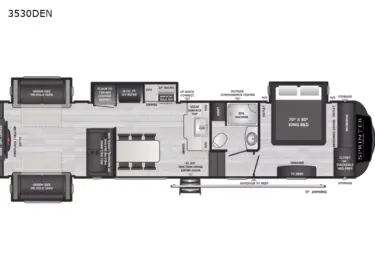 2020 Keystone RV Sprinter Limited Fifth-wheel rental in Cheyenne, WY