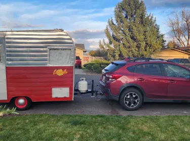 1960 Aristocrat Lil' Loafer Travel trailer rental in Walla Walla, WA