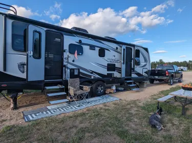 2023 Outdoors RV Blackstone Titanium Travel trailer rental in Traverse City, MI
