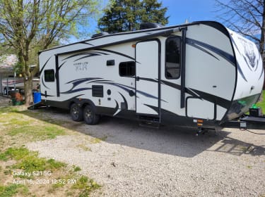2014 Forest River XLR HyperLite Toy Hauler Travel trailer rental in Lewisburg, OH
