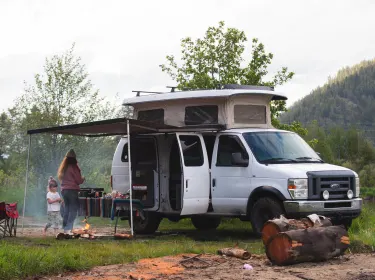 2009 Ford Econoline Camper van rental in Sandpoint, ID
