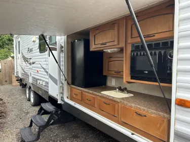 2011 Forest River Palomino Puma Travel trailer rental in Caledonia, MI