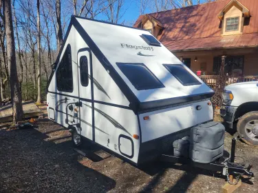 2015 Flagstaff A Frame Folding trailer rental in Dahlonega, GA