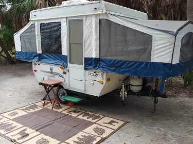 2009 Palomino Pony pop-up Folding trailer rental in CLEARWATER, FL