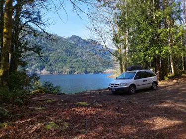 2001 Dodge Caravan Camper van rental in Vancouver, BC