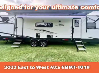2022 East to West Alta Travel trailer rental in Green Bay, WI
