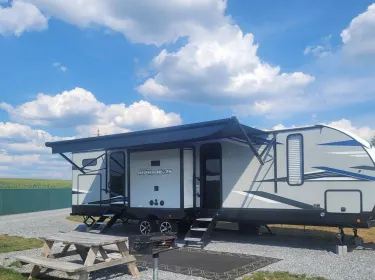 2021 Forest River Cherokee Alpha Wolf Travel trailer rental in Linwood, PA