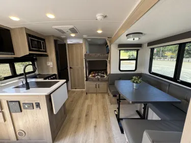 2025 Flagstaff Micro Lite 25DBH Travel trailer rental in Windsor, CA