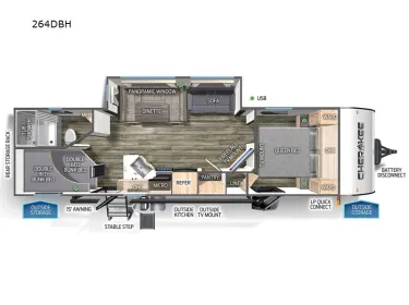 2021 Forest River Cherokee Limited Travel trailer rental in Mason, MI