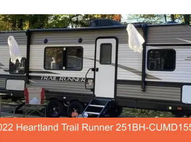 2022 Heartland Trail Runner Travel trailer rental in Cumberland, MD