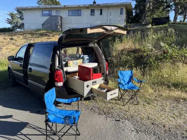 2009 Chevrolet Uplander Camper van rental in Victoria, BC