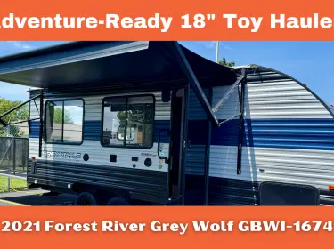 2021 Forest River Grey Wolf Travel trailer rental in Green Bay, WI
