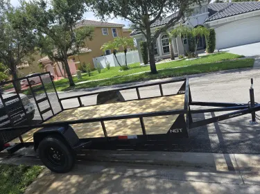 2025 New Generation 6X12 Utility Trailer rental in West Park, FL