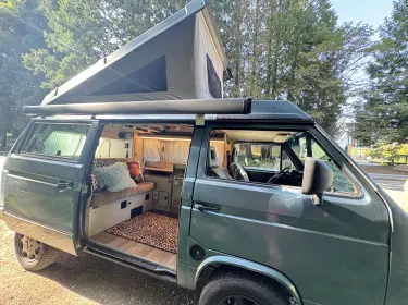 1987 Volkswagen T3 Westfalia Camper van rental in Vancouver, BC