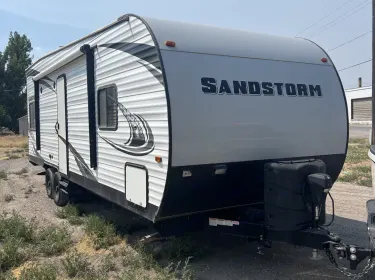 2021 Forest River Sandstorm Toy hauler rental in Salina, UT