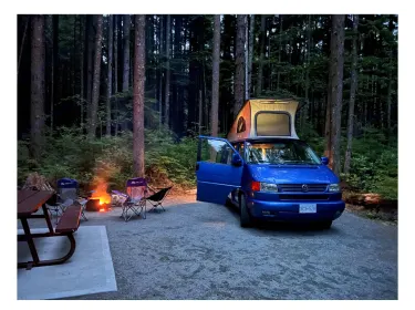 2001 Volkswagen T4 Multivan Westfalia Camper van rental in North Vancouver, BC