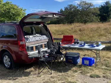 2010 Dodge Grand Caravan Camper van rental in Victoria, BC