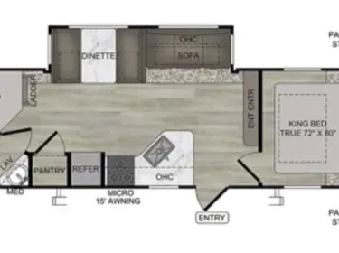2024 East to West Silver Lake Travel trailer rental in Alexander, AR