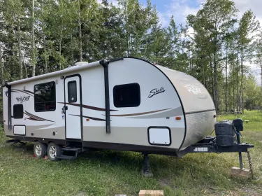 2015 Forest River Shasta Flyte Travel trailer rental in Flatbush, AB
