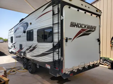 2018 Forest River shockwave Toy hauler rental in Mesa, AZ
