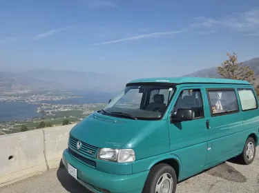 1998 Westfalia T4 California Coach Camper van rental in North Vancouver, BC