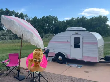 2017 Riverside Travel Trailer Retro Jr. Travel trailer rental in Austin, TX
