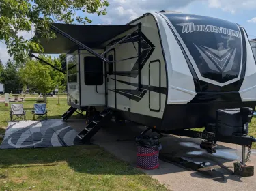 2022 Grand Design Momentum Toy Hauler Travel trailer rental in CLARKSTON, MI