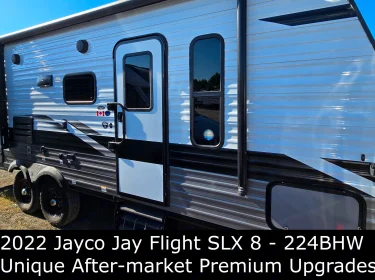 2022 Jayco JayFlight 224BHW Travel trailer rental in Tsawwassen, BC