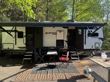 2025 Forest River Surveyor Legend Travel trailer rental in Banks, OR