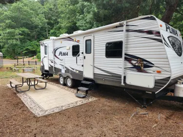 2013 Forest River Palomino Puma Travel trailer rental in Eaton Rapids, MI