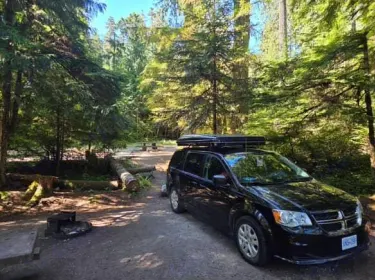 2014 Dodge Grand Caravan Camper van rental in Whistler, BC