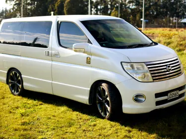 2005 Nissan Elgrand Camper van rental in Queenstown