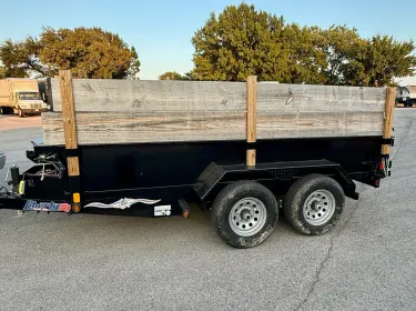2024 Liberty 6x12 Dump Utility Trailer rental in Burleson, TX