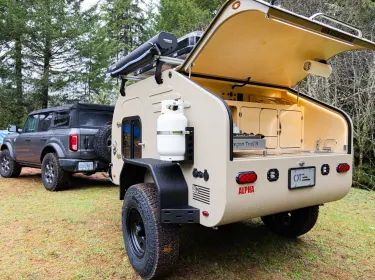 2024 Oregon Trail'r TerraDrop Alpha Travel trailer rental in Ridgefield, WA