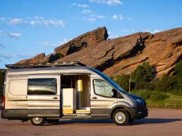 2023 Ford Transit Camper van rental in Denver, CO