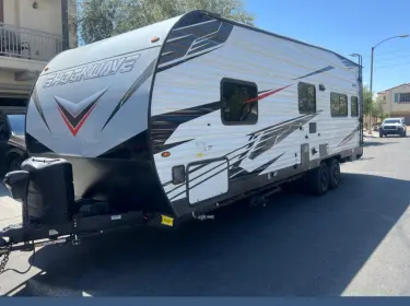 2022 Forest River Shockwave Toy hauler rental in Las Vegas, NV