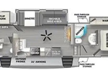 2022 Forest River Sandpiper Fifth-wheel rental in Roanoke, VA