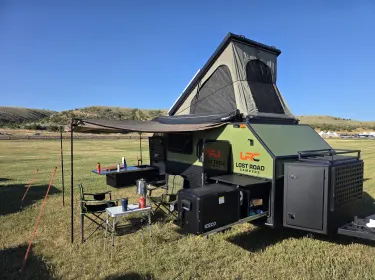 2025 Lost Road Campers Luna pop top Travel trailer rental in Las Vegas, NV