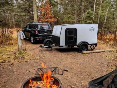 2025 Adventurer 5x8 Utility Camper Trailer Travel trailer rental in Shorewood, MN