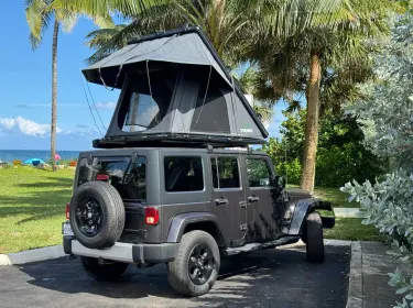 2014 Jeep Wrangler Truck Camper rental in Ft Louderdale, FL