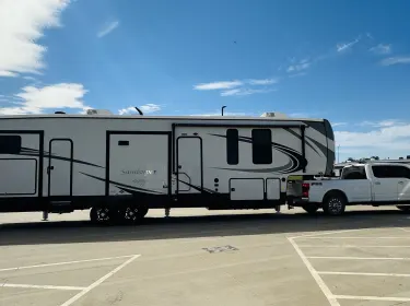 2022 Forest River Sandpiper Fifth-wheel rental in Wynnewood, OK