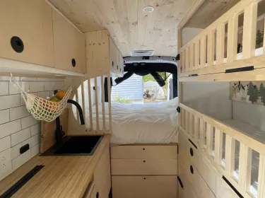 2019 Ford Transit Camper van rental in Bromont, QC