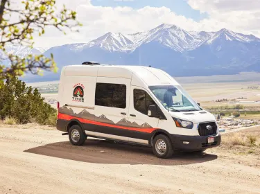 2023 Ford Transit Camper van rental in Denver, CO