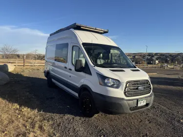 2018 Ford Transit Camper van rental in Lafayette, CO
