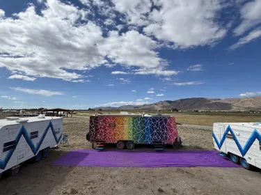 2025 Warn The West Fluffy The Cloud Travel trailer rental in Gerlach, NV