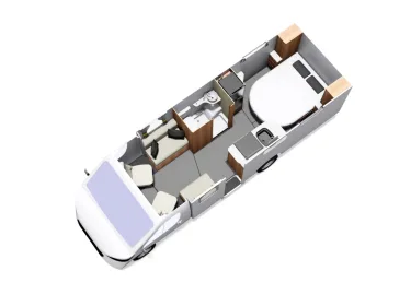 2026 Elddis Whirlwind GT 155 Camper van rental in Sheffield