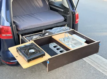 2012 Volkswagen Sharan Camper van rental in Auckland, AUK