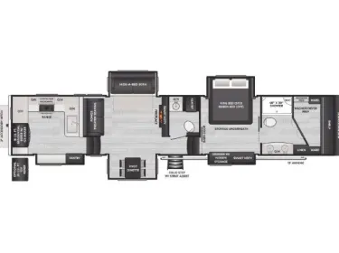 2023 Keystone RV Montana Fifth-wheel rental in Reddick, FL