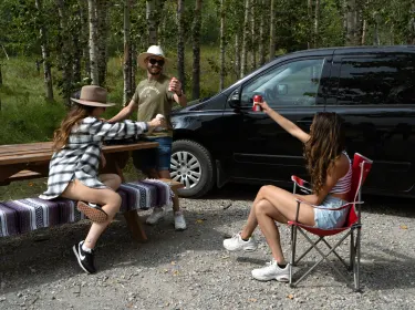 2015 Glacier Campers Cosy CrewVan Camper van rental in Calgary, AB