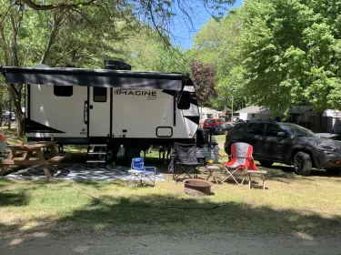 2023 Grand Design Imagine AIM Travel trailer rental in Spring Lake, MI